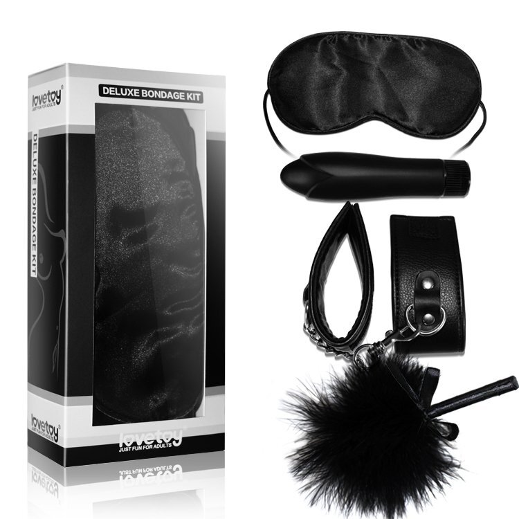 Lovetoy SM1014 豪華捆綁套裝 黑色