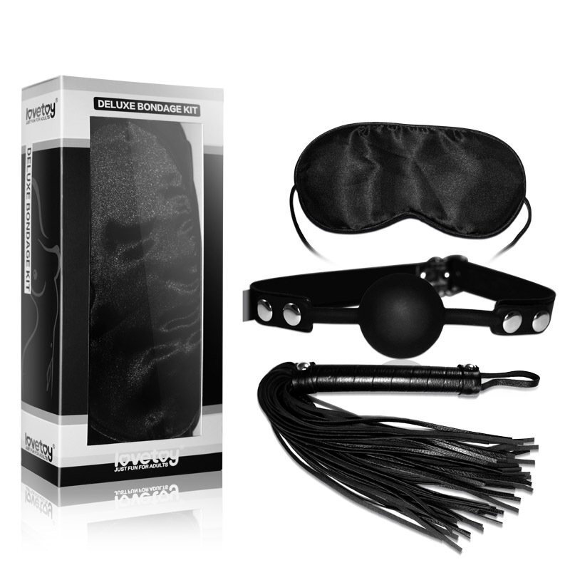 Lovetoy SM1001 豪華捆綁套裝 黑色