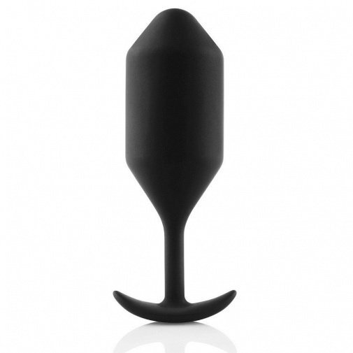 b-Vibe Snug Plug 4 後庭塞 黑色