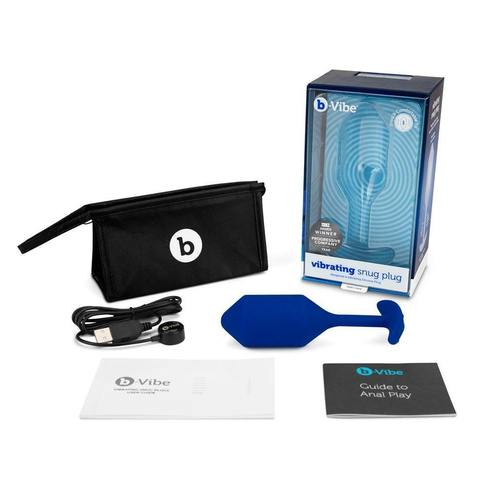 b-Vibe Snug Plug 震動後庭塞 4