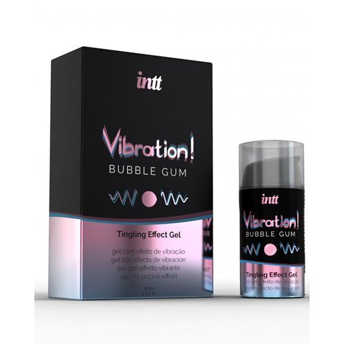 intt Vibration! 爆炸糖感爆跳式高潮液 泡泡糖味 15ml