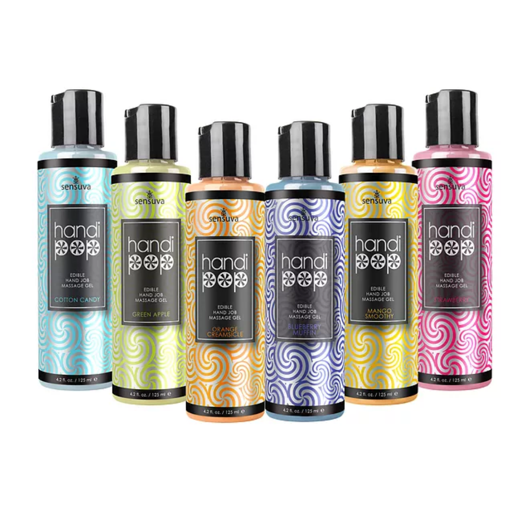 Sensuva Handipop 可食用手指性愛凝膠 草莓味 125ml
