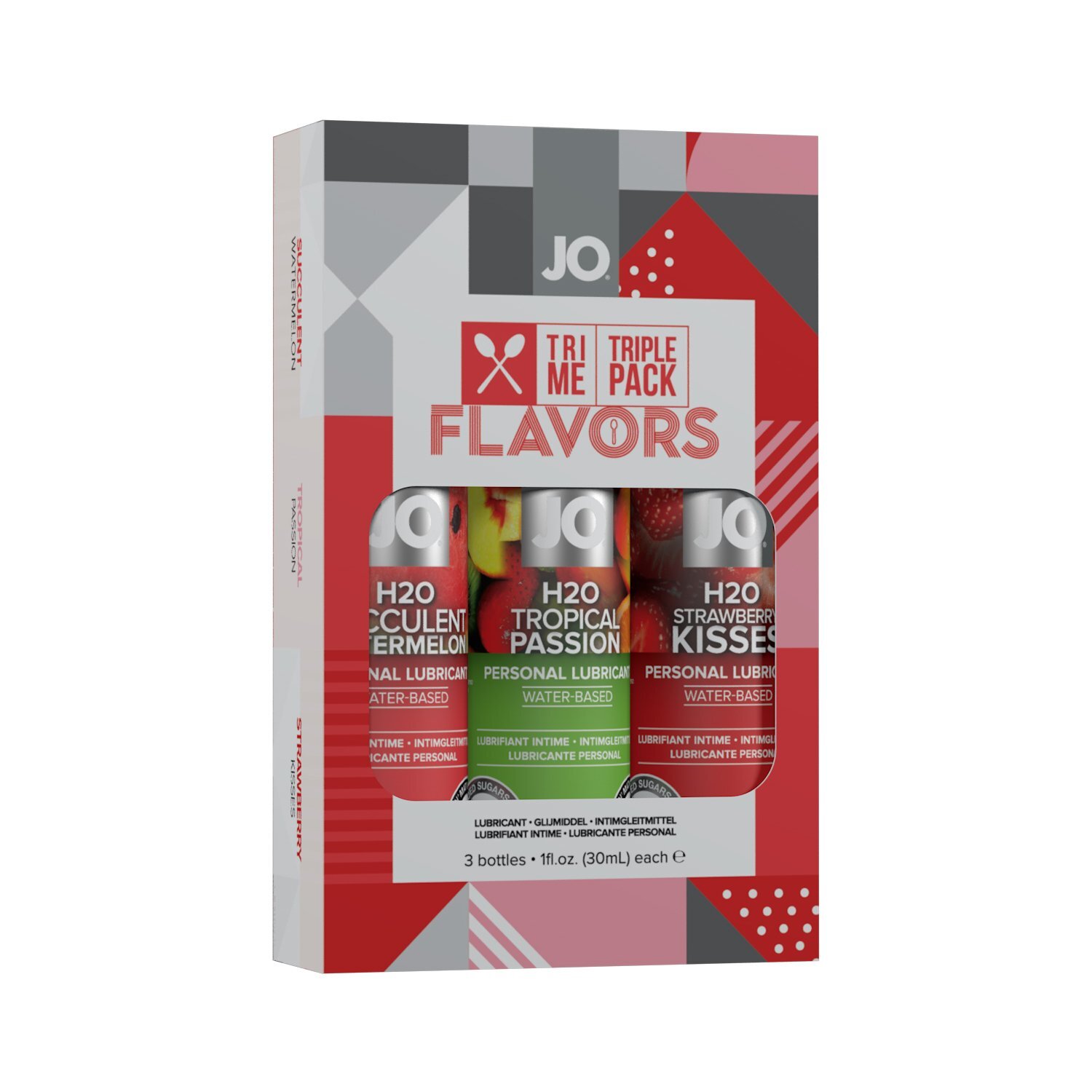 System JO Tri Me 香味水性潤滑劑套裝 30mlx3