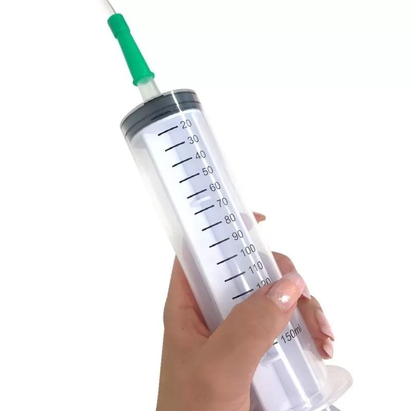 A-One Medy No.10 針筒注射器連膠管 150ml