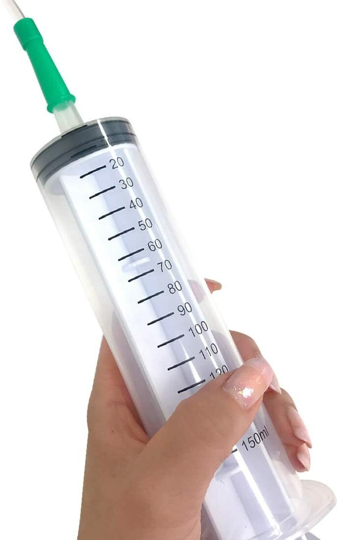 A-One Medy No.12 針筒注射器連膠管 350ml