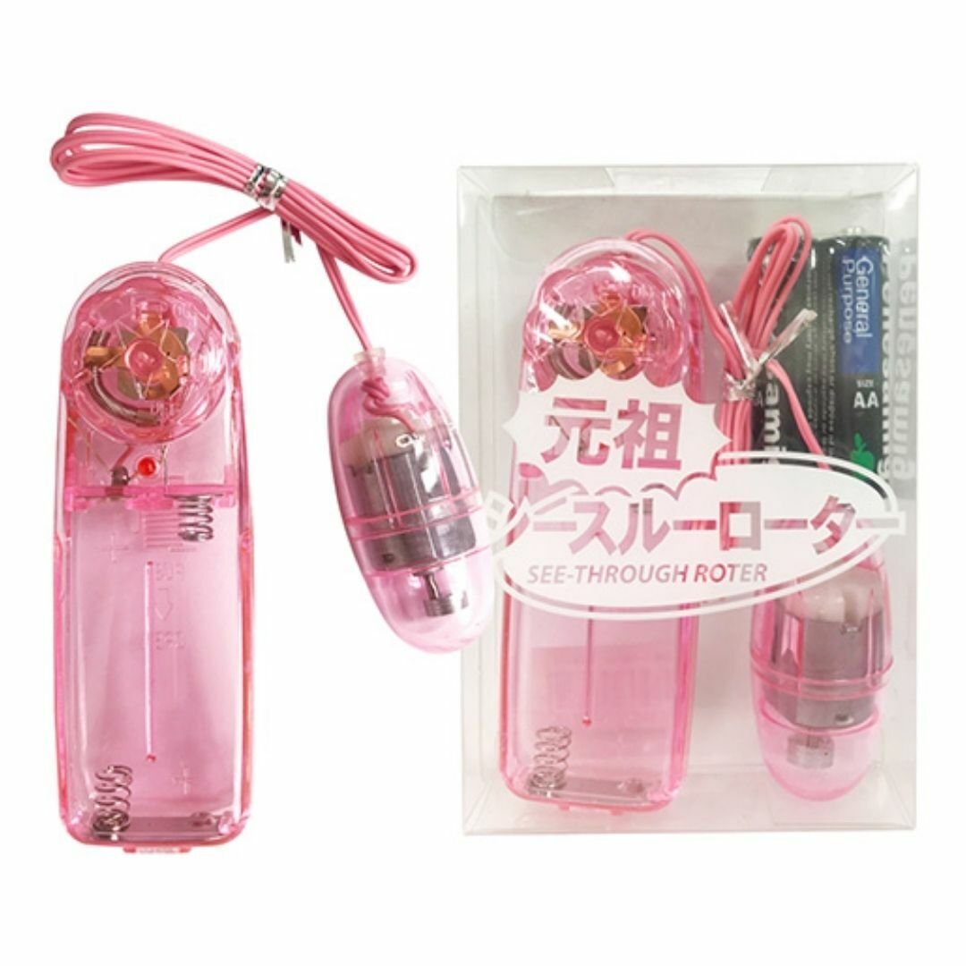 A-One 元祖透明震蛋 粉紅色