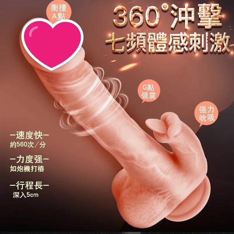 Erocome Serpens 巨蛇座 無線遙控自動抽插旋轉舌舔震動棒