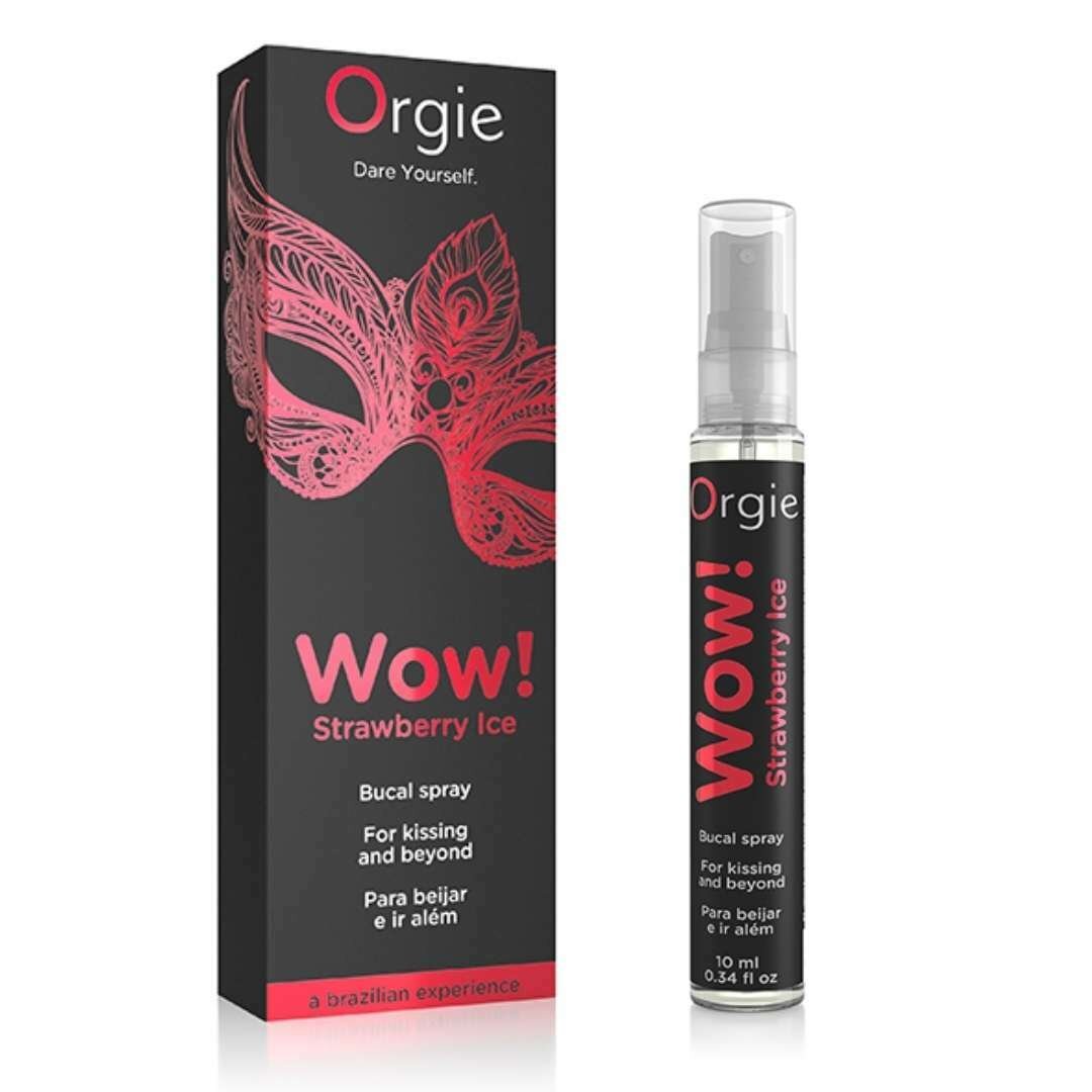 Orgie WOW! 士多啤梨冰味冰火口交噴霧 10ml