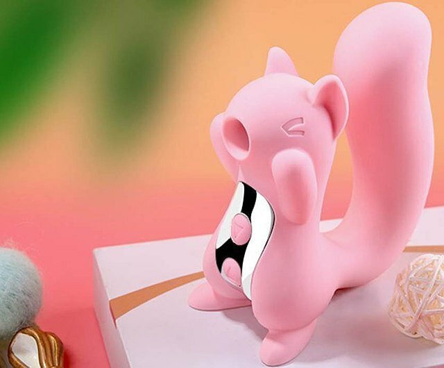 KISTOY Miss UU 小松鼠吸啜震動雙用按摩器