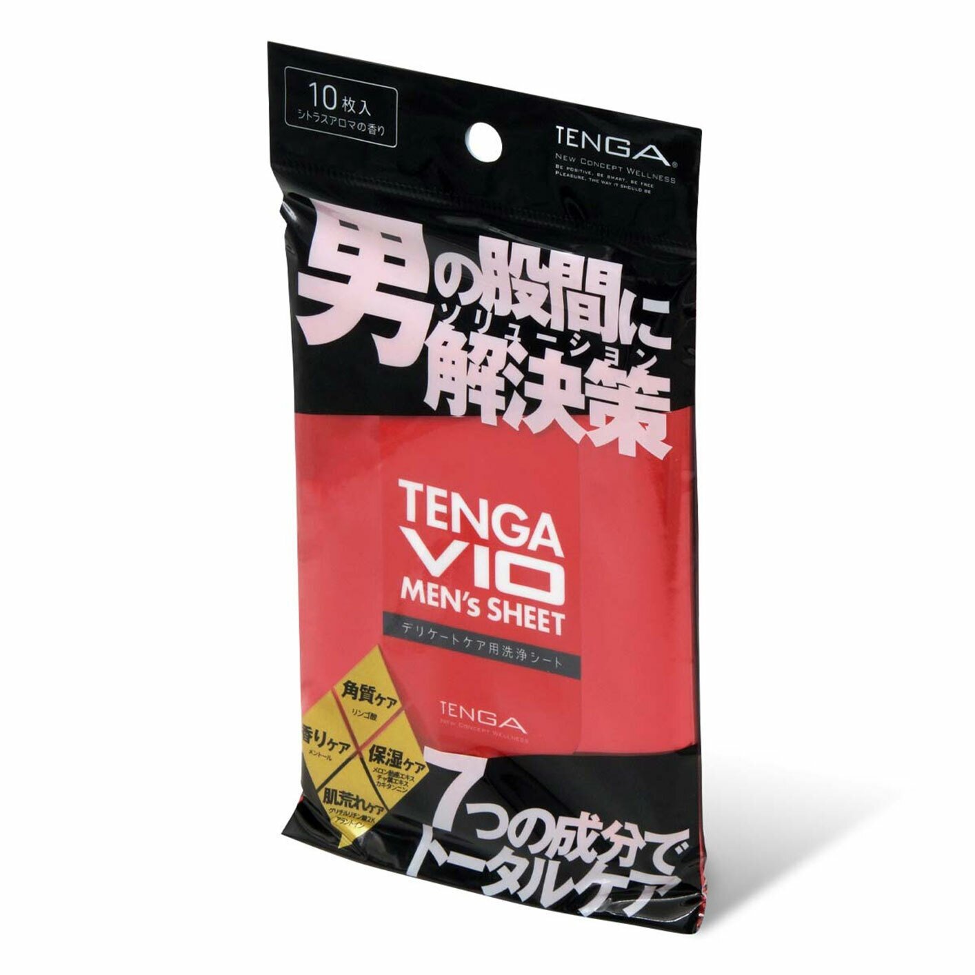 TENGA VIO MEN’s SHEET 男士護理濕紙巾 10片裝