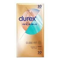 Durex 杜蕾斯 Invisible Close Fit 超薄緊貼裝 乳膠安全套 10片裝