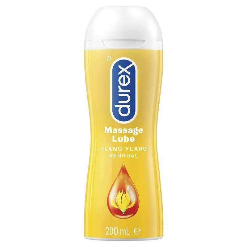 Durex 杜蕾斯 Play 按摩二合一 伊蘭觸感 水性潤滑劑 200ml
