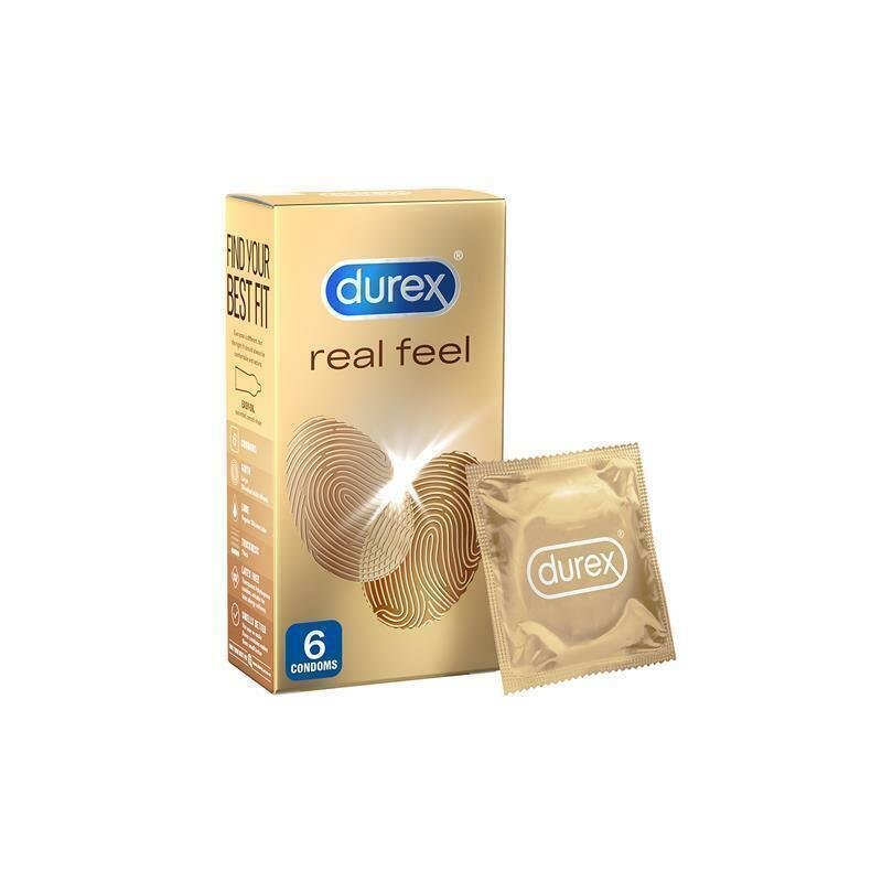 Durex 杜蕾斯 Real Feel 真觸感裝 PI安全套 6片裝
