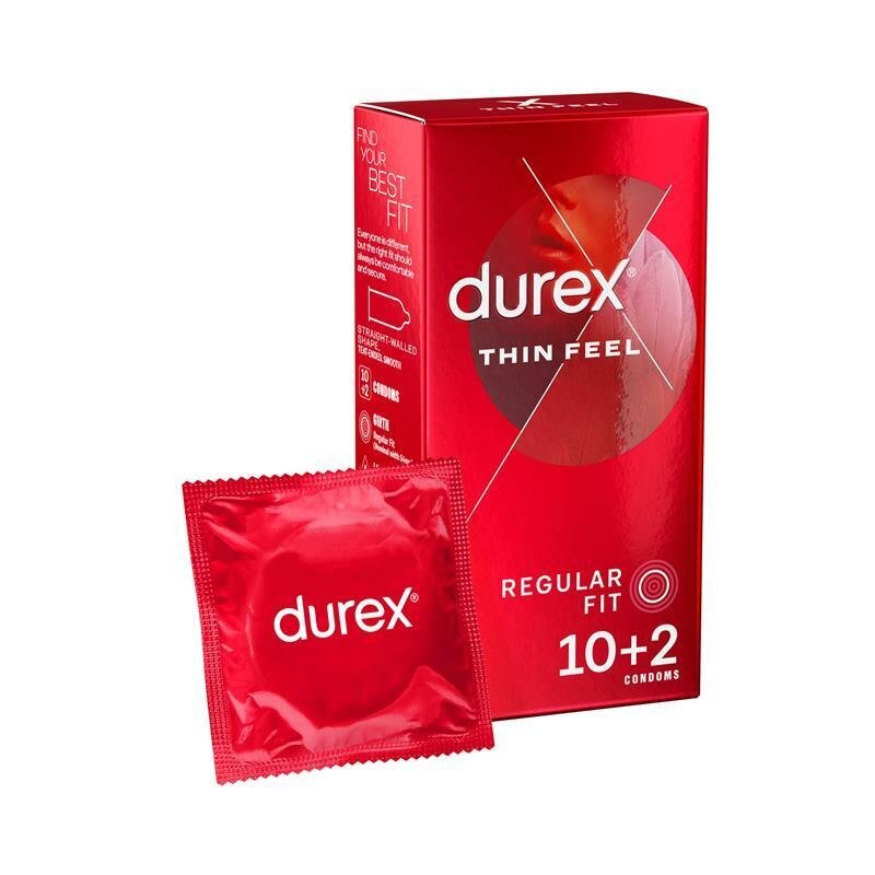 Durex 杜蕾斯 Thin Feel 超薄裝 乳膠安全套 (10片裝/30片裝)