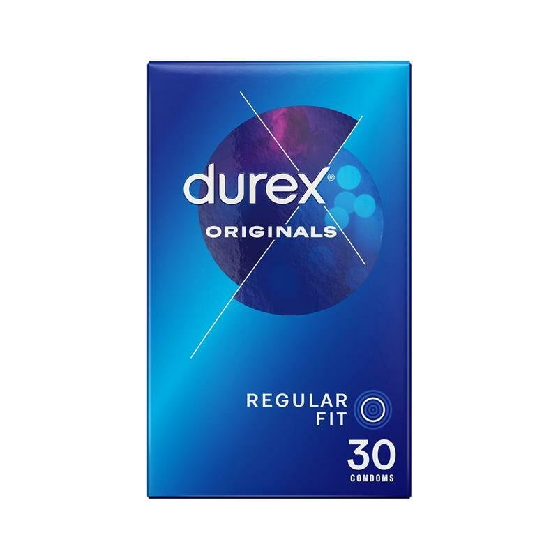 Durex 杜蕾斯 Regular Fit 經典裝 乳膠安全套 30片裝