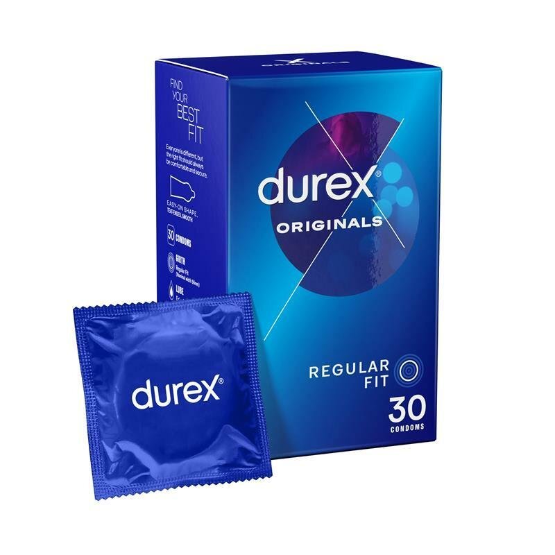 Durex 杜蕾斯 Regular Fit 經典裝 乳膠安全套 30片裝