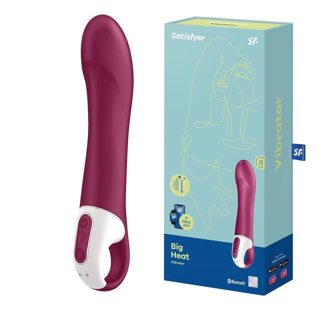 Satisfyer Big Heat 手機APP 遙控暖感按摩棒