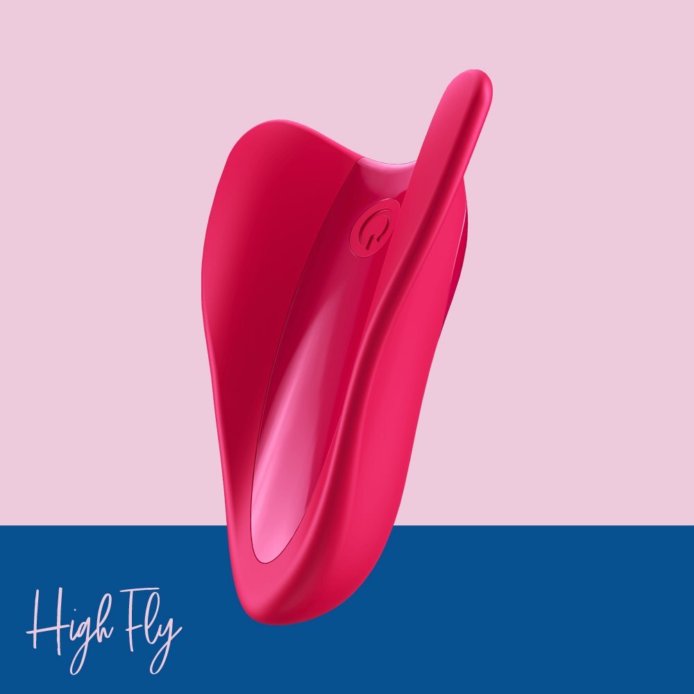 Satisfyer High Fly 手指震動器 紅色
