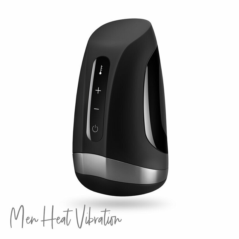 Satisfyer Men Heat Vibration 口交發熱震動飛機杯