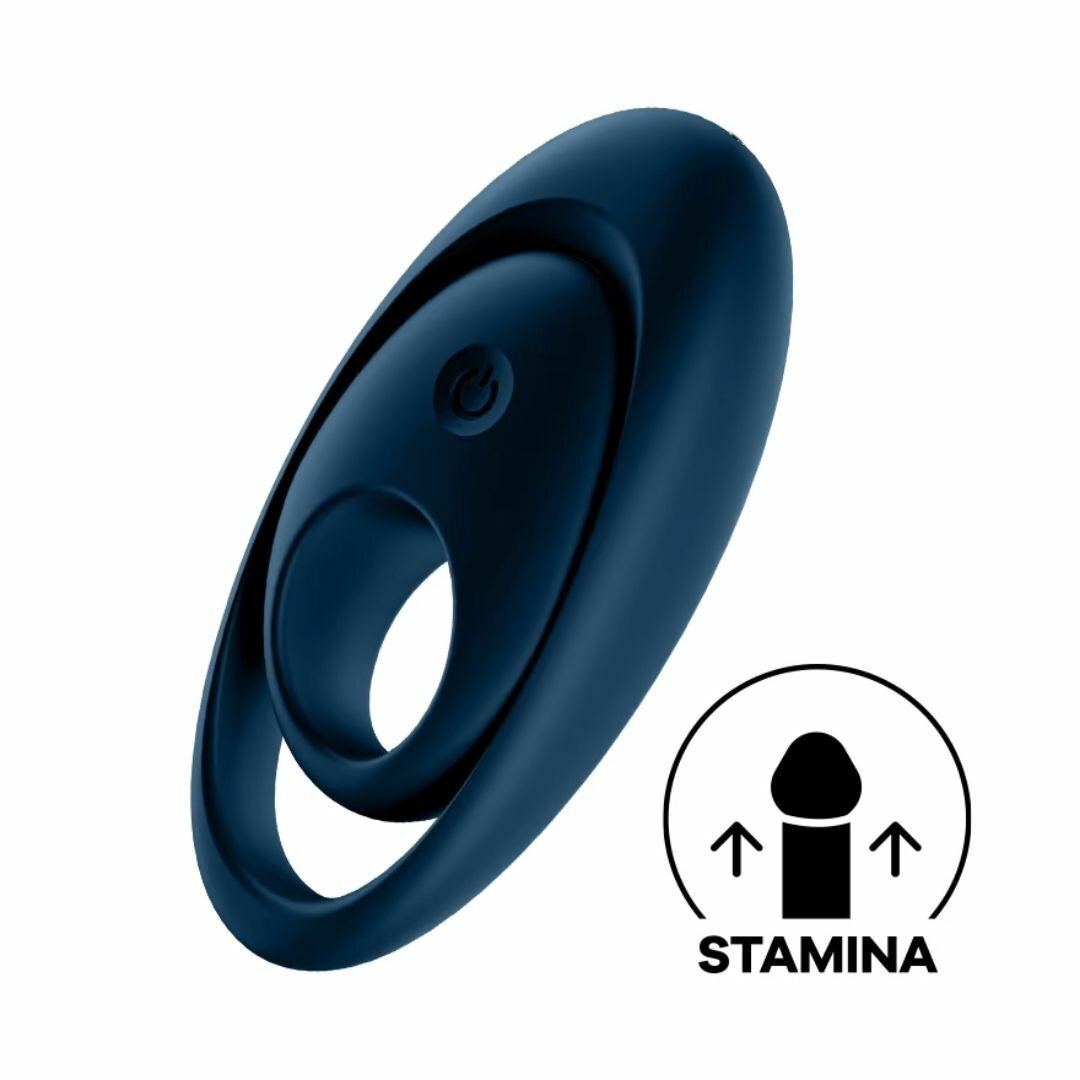 Satisfyer Glorious Duo 寬版情侶雙環震動陰莖環