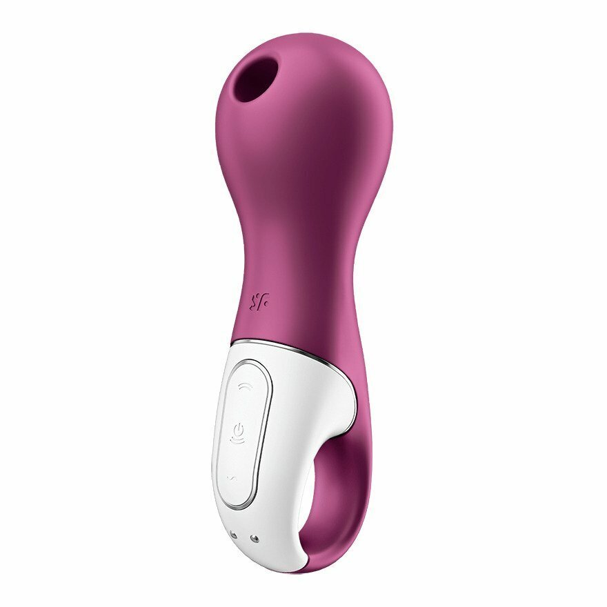 Satisfyer Lucky Libra 陰蒂吸啜震動器 莓紅色