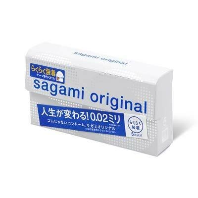 Sagami 相模原創 0.02 快閃 (第二代) 5片裝 PU 安全套
