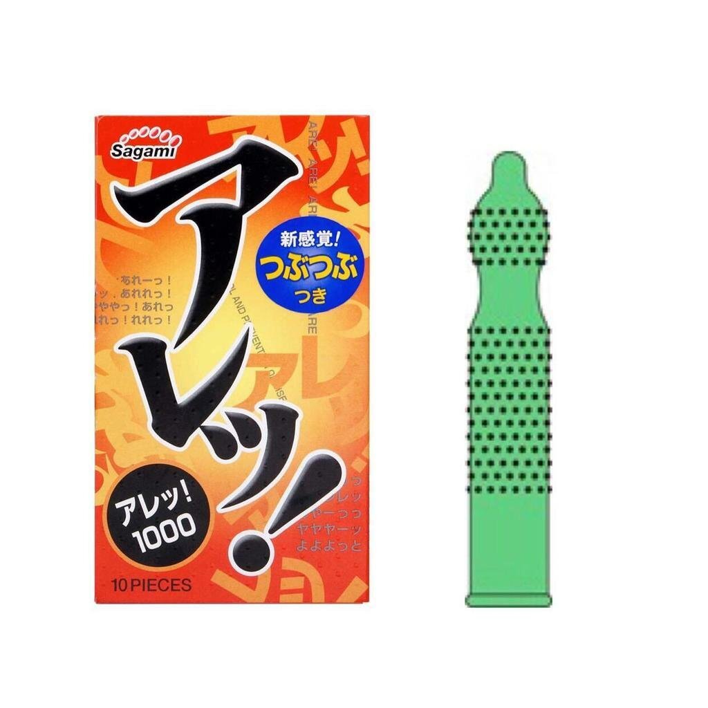 Sagami 相模 凸點一段波 乳膠安全套 10片裝