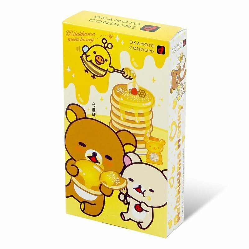 Okamoto 岡本 鬆弛熊 乳膠安全套 10片裝