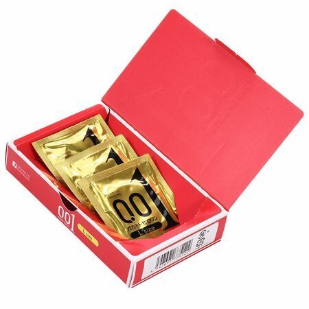 Okamoto 岡本 0.01 大碼 (日本版) 3 片裝 PU 安全套