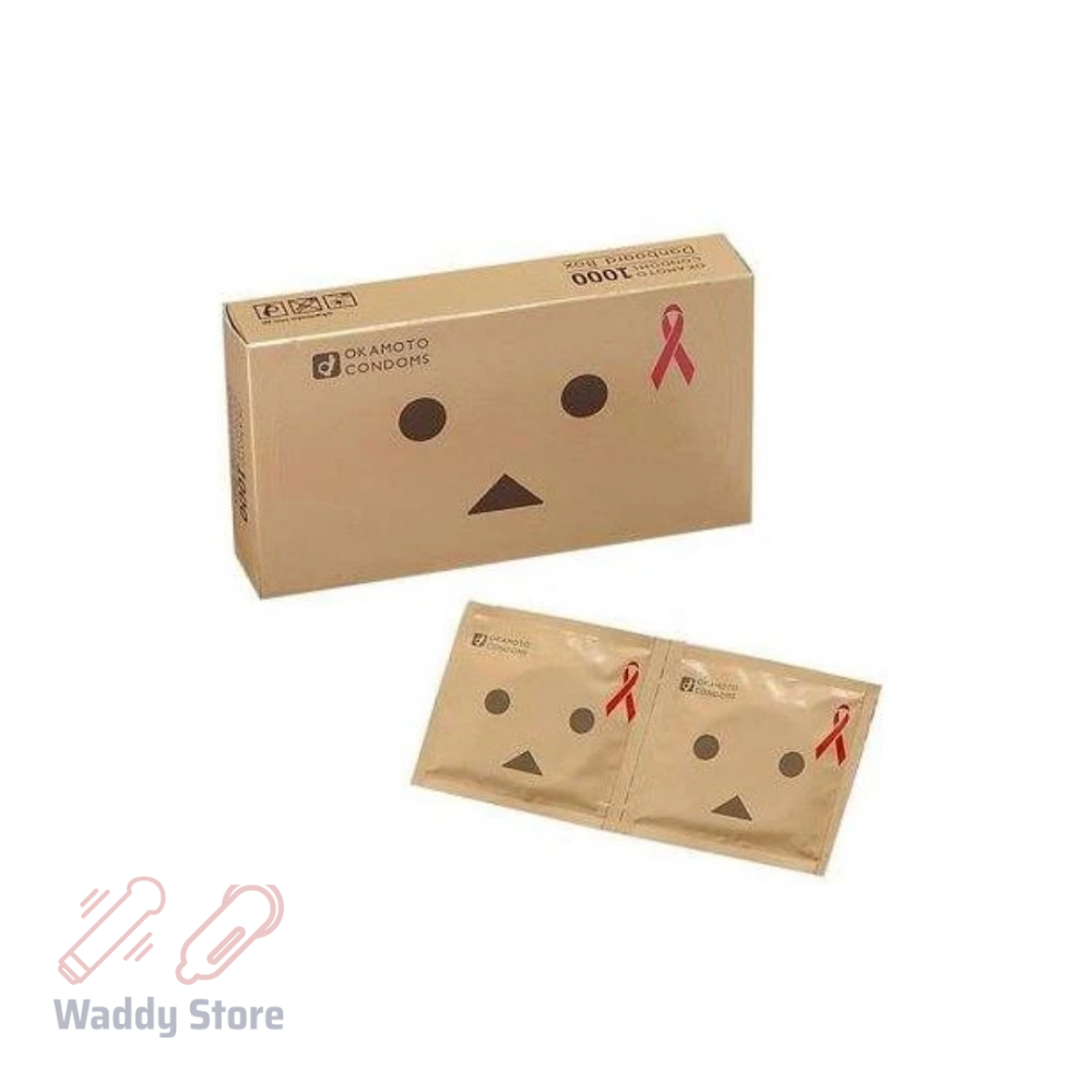 Okamoto 岡本 阿楞紙箱人 12片裝 乳膠安全套