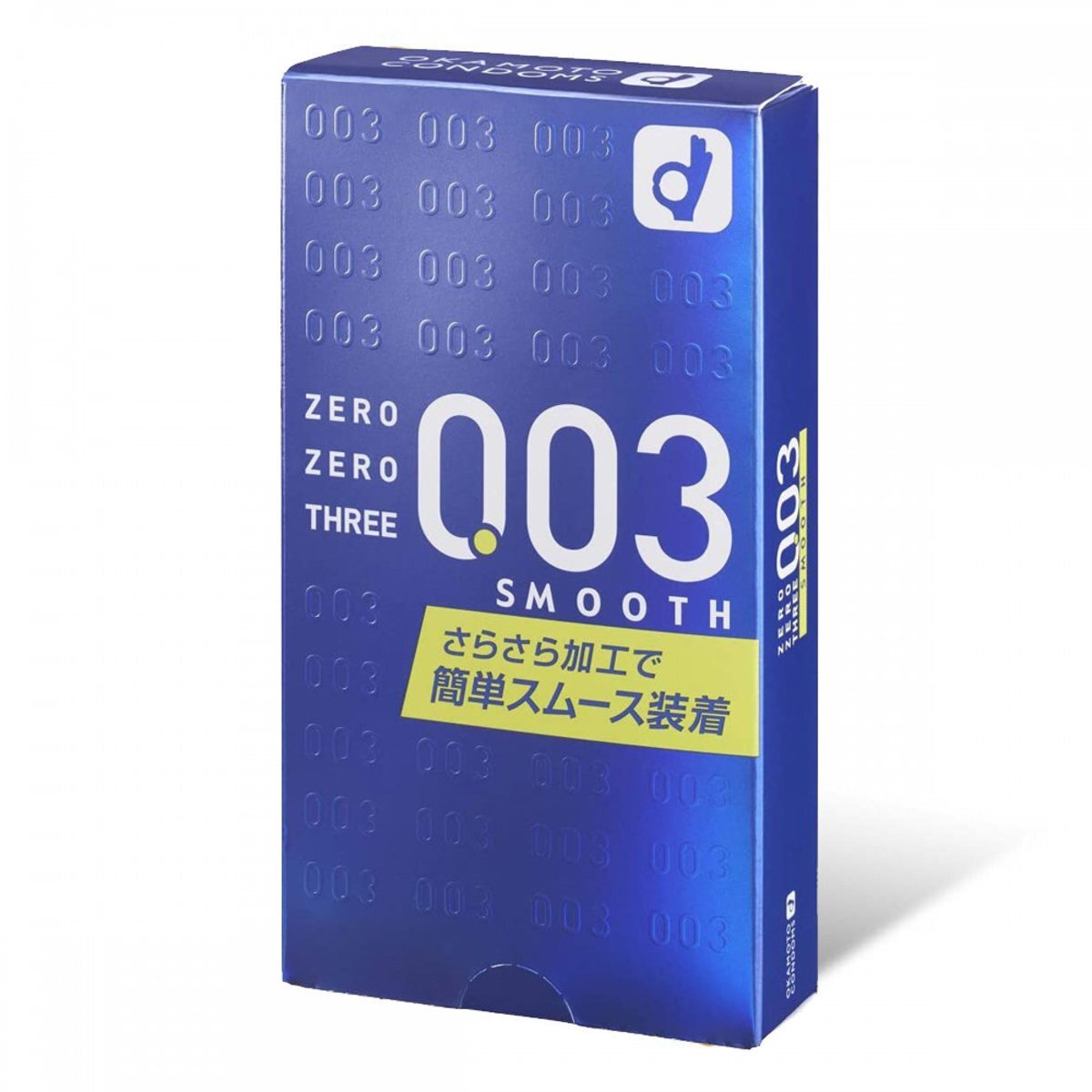 Okamoto 岡本 0.03 (日本版) 柔滑 乳膠安全套 10片裝