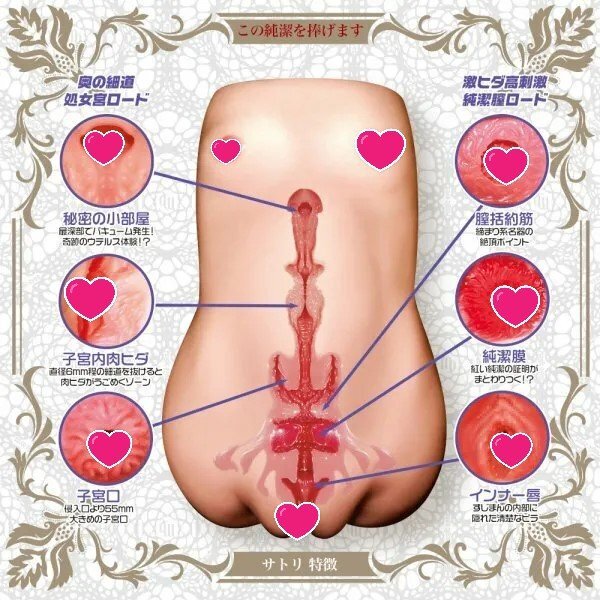 Magic Eyes 純潔新娘處女宮飛機杯 1.2 KG