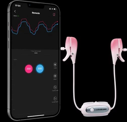 Lovense Gemini 乳頭夾