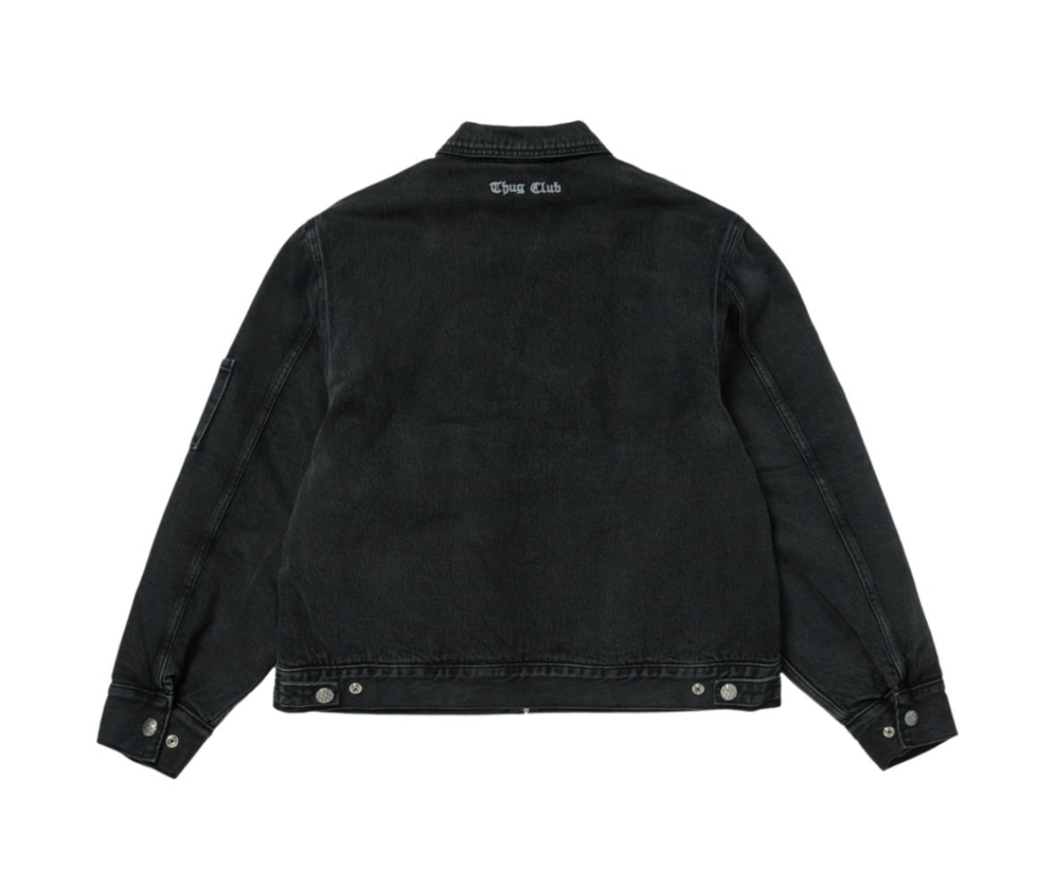 ［ Thug club x  Dickes ] 復古水洗棉牛仔外套