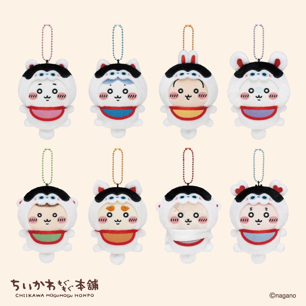 KTQ STORE ‧ 日本 Chiikawa 吉伊卡哇 川越一週年新品 犬張子 車夫吊飾