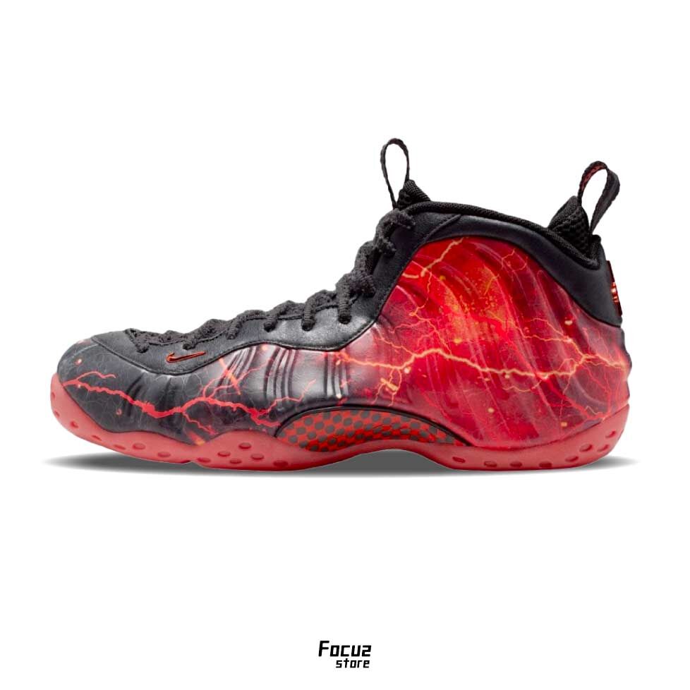 【Focus Store】預購 Stranger Things x Nike Foamposite One " Black Red" 黑紅色 怪奇物語 聯名款 IR7336-001