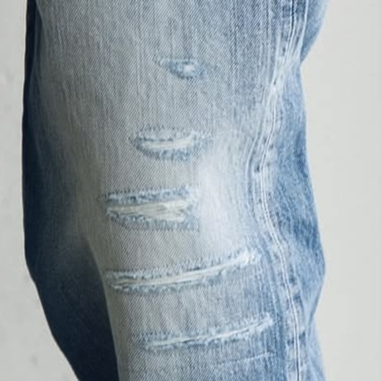 VISVIM 2026 S/S SOCIAL SCULPTURE 01 EX WIDE DAMAGED-43 JEANS - PRE ORDER ITEM (預訂中)