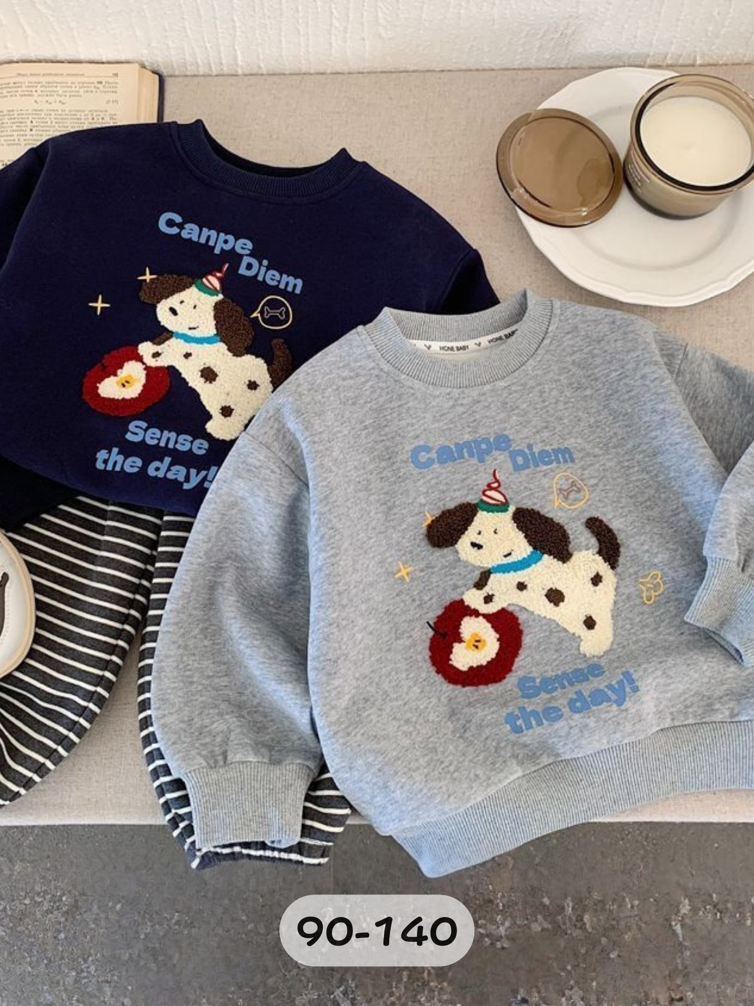 蘋果狗狗 長袖上衣