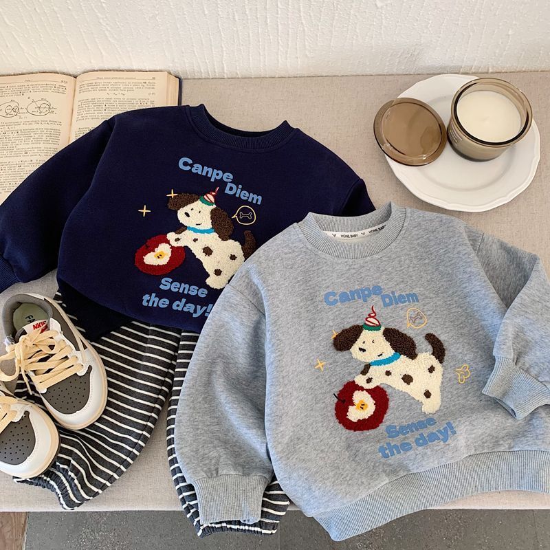 蘋果狗狗 長袖上衣