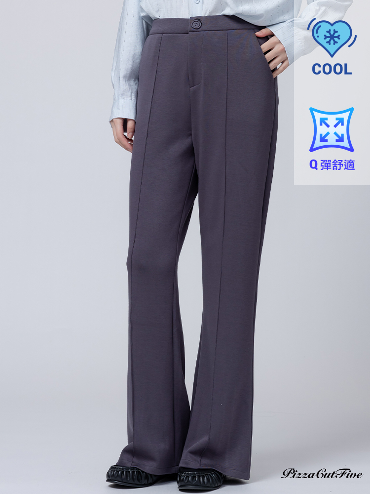 ★SGS涼感認證★濾鏡面膜美腿褲/喇叭褲 PizzaCutFive PCF262480008