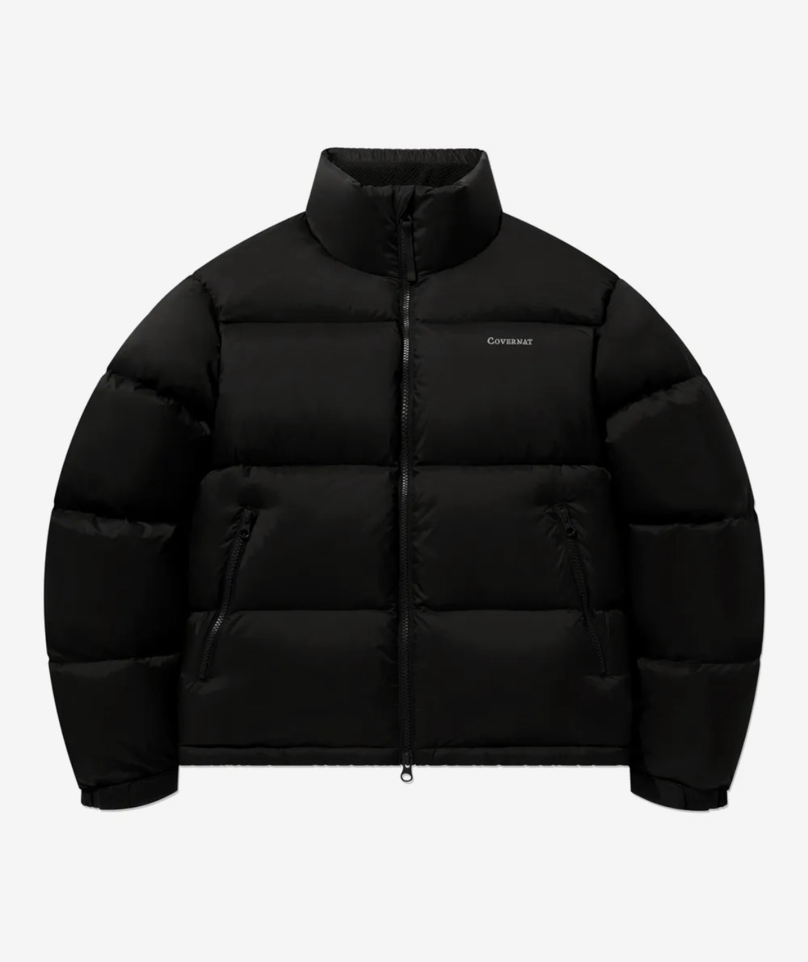 ［ Covernat ] Civic RDS 黑色口袋拉鏈羽絨服