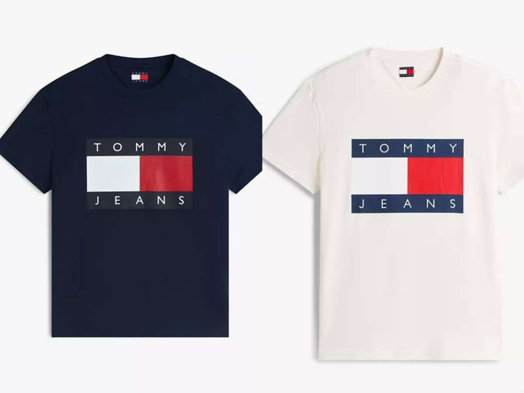 VO062 Tommy Hilfiger 男裝經典款大旗幟TEE