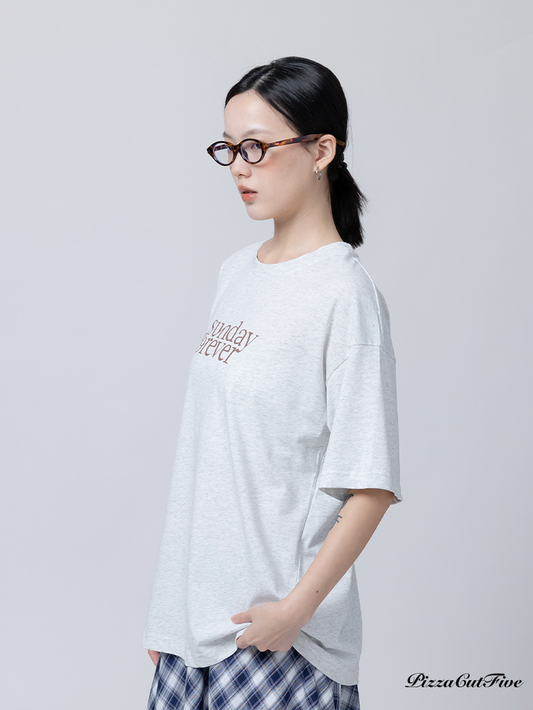 [兩件999]字母印花短袖T恤 PizzaCutFive PCF262424010