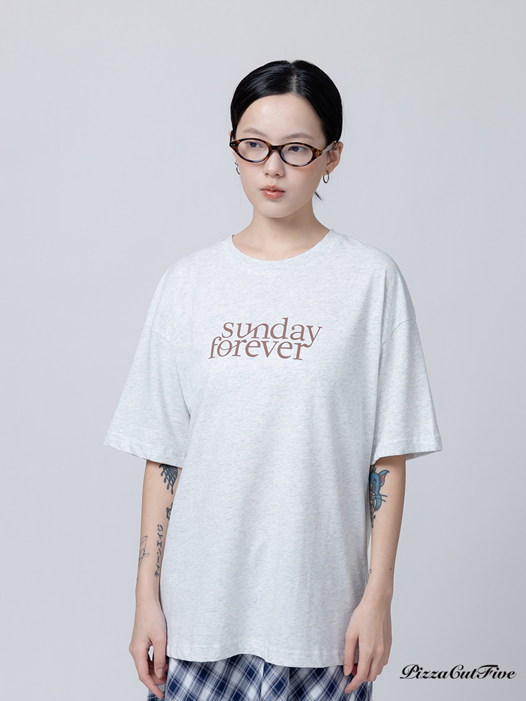 [兩件999]字母印花短袖T恤 PizzaCutFive PCF262424010