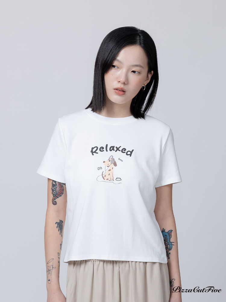 [兩件999]動物印花短袖T恤 PizzaCutFive PCF262424006
