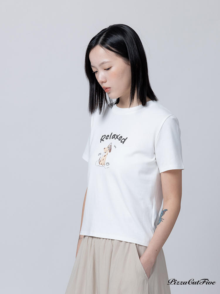 [兩件999]動物印花短袖T恤 PizzaCutFive PCF262424006