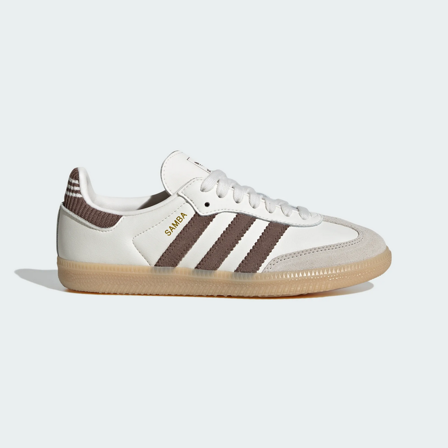 【預訂】 ADIDAS SAMBA OG 奶油白可可棕-GS