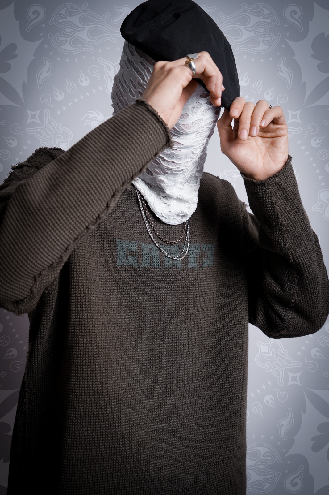 CAAT3 C3 WAFFLE SWEATER GREEN CAAT3WS01GG