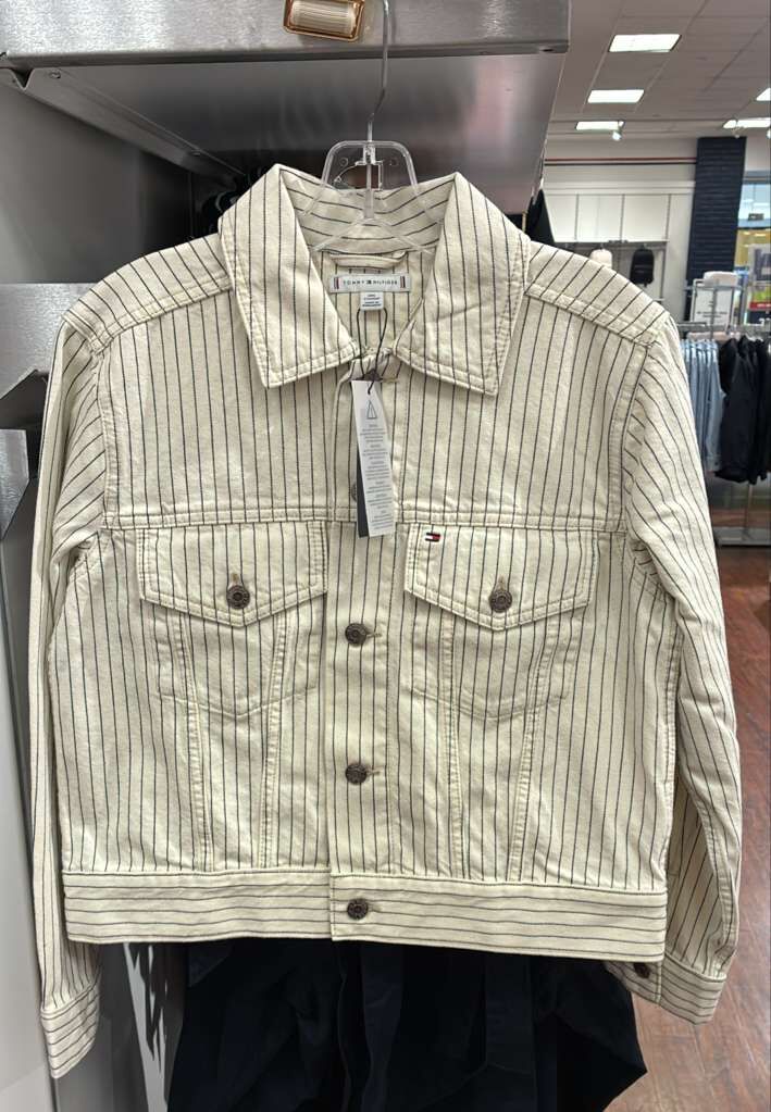 VO067 Tommy Hilfiger 條紋外套