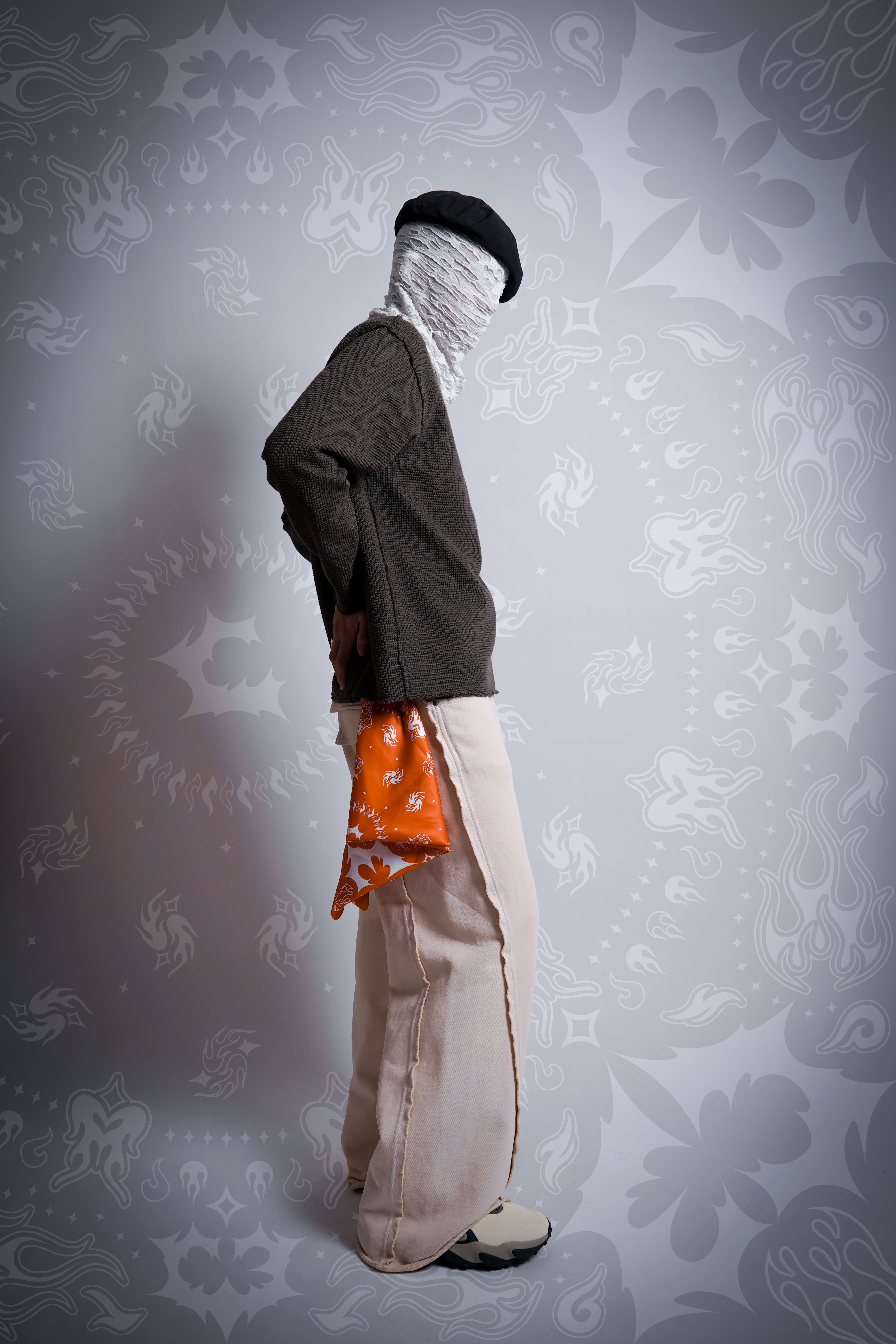 CAAT3 CURVED PANTS KHAKI CAAT3CP01KH